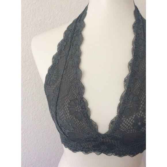 Intimately Free People Lingerie Bralette Lace Floral - Picture 3 of 8